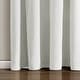 preview thumbnail 67 of 152, Lush Decor Linen Button Single Panel Window Curtain