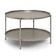 preview thumbnail 13 of 33, WYNDENHALL Lipton Industrial 32 inch Wide Metal Metal Coffee Table - 31.5 "w x 31.5" d x 18.5" h
