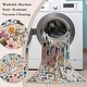 preview thumbnail 16 of 65, Nature Floral Non-Slip Machine Washable Colorful Modern Area Rug
