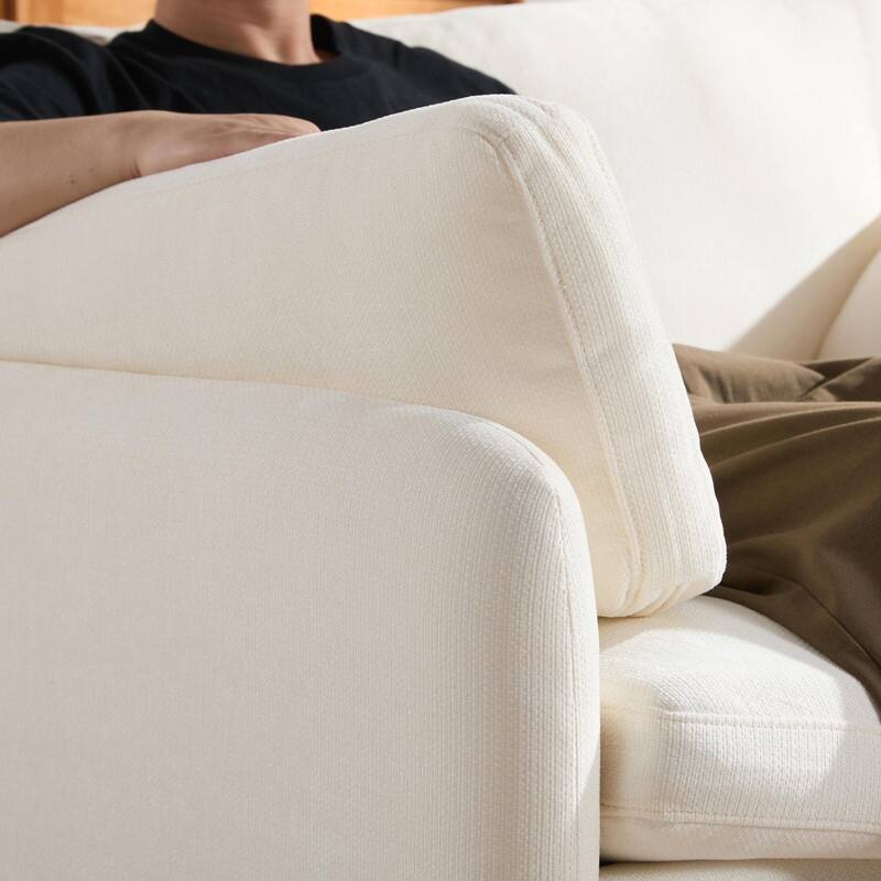 50" x 43" Oversized Chenille Accent Chair, Wide Deep Seat Upholstered Lounge Armchair with Pillows