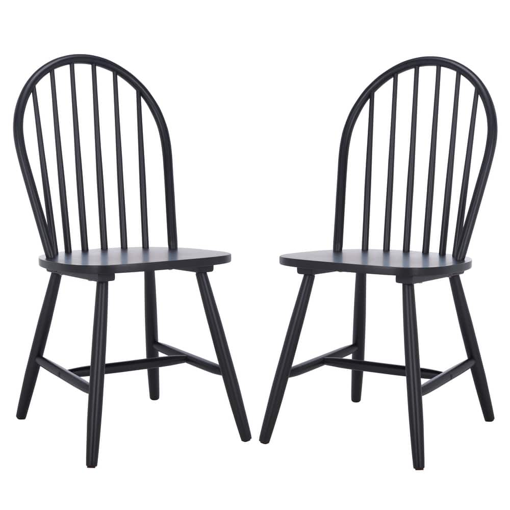 SAFAVIEH HOME Omaha Dining Chair (Set of 2) - 18"W x 18"D x 36"H
