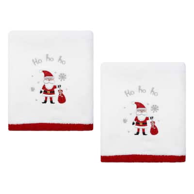 Avanti Linens Ho Ho Ho 2-Pack Hand Towel Set - Hand Towel 2pk Set