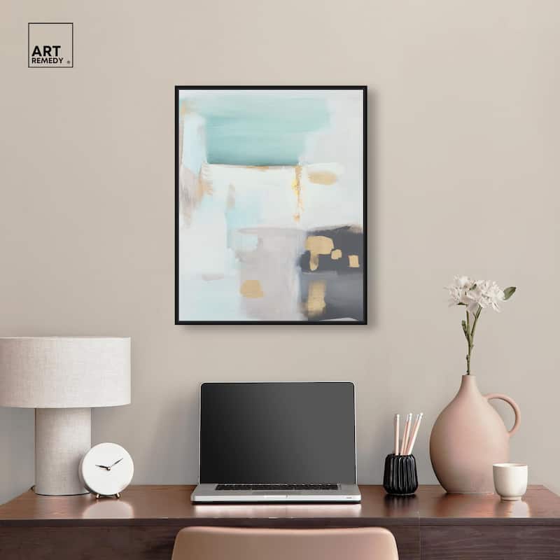 Misty Luxe III Canvas by Art Remedy