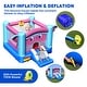 preview thumbnail 8 of 8, Gymax Inflatable Bounce House 3-in-1 Elephant Theme Inflatable Castle - See Details