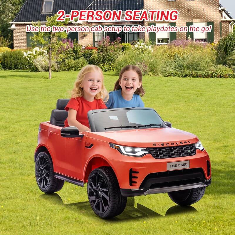 12V Kids Electric Ride On Car with 2-Seater for Toddler 3-8