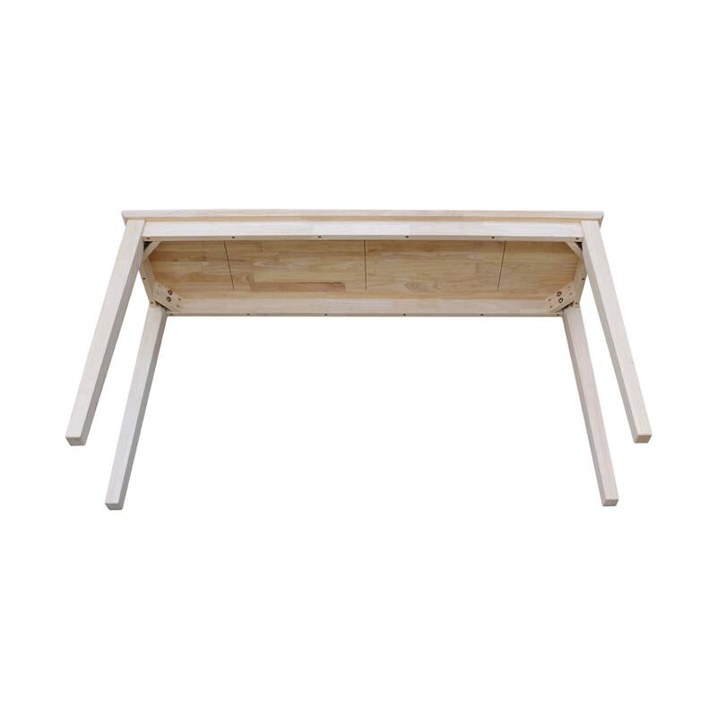 Shaker Extended Length Console Table - Unfinished