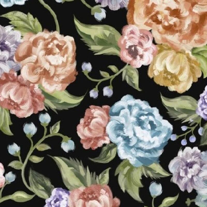 HomeRoots Floral Traditional Rectangle Area Rug