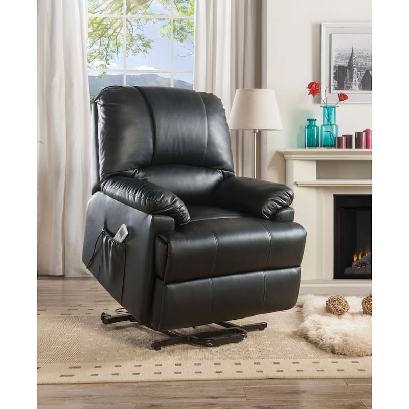 Vareah Pillow Top Arm Recliner with Power Lift and Massage