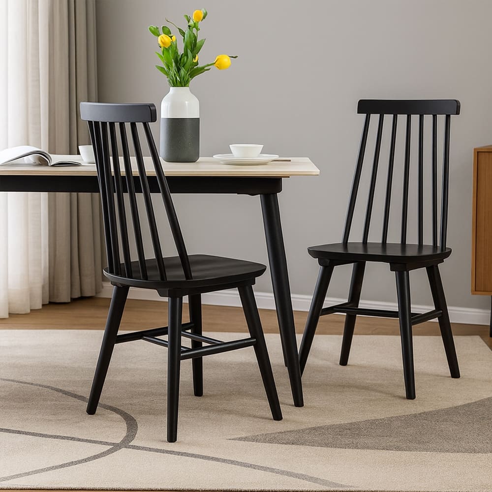 Windsor 17"Wide Spindle Dining Chairs