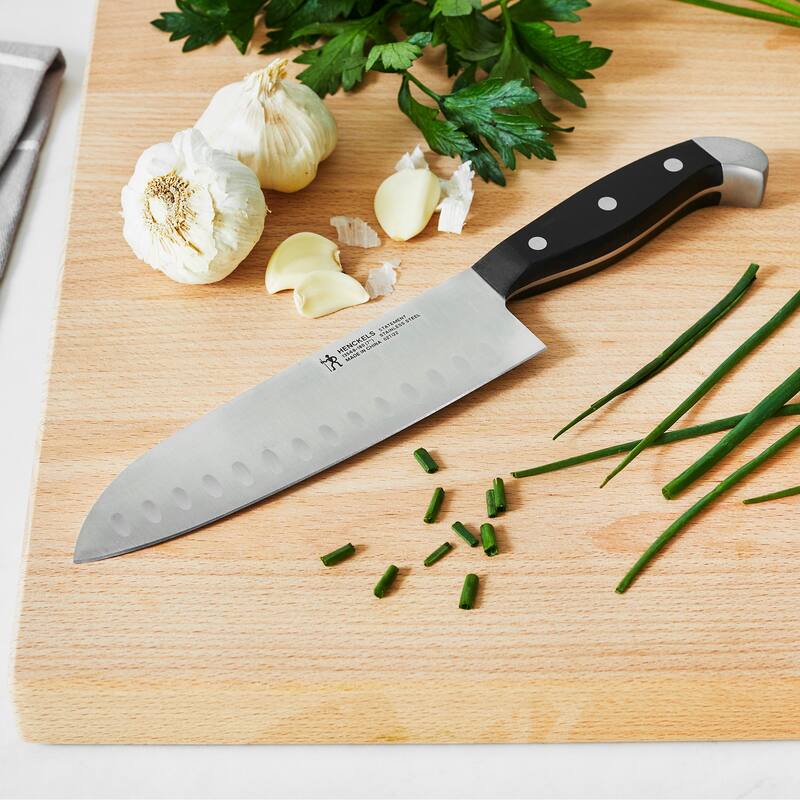 HENCKELS Statement Hollow Edge Santoku Knife
