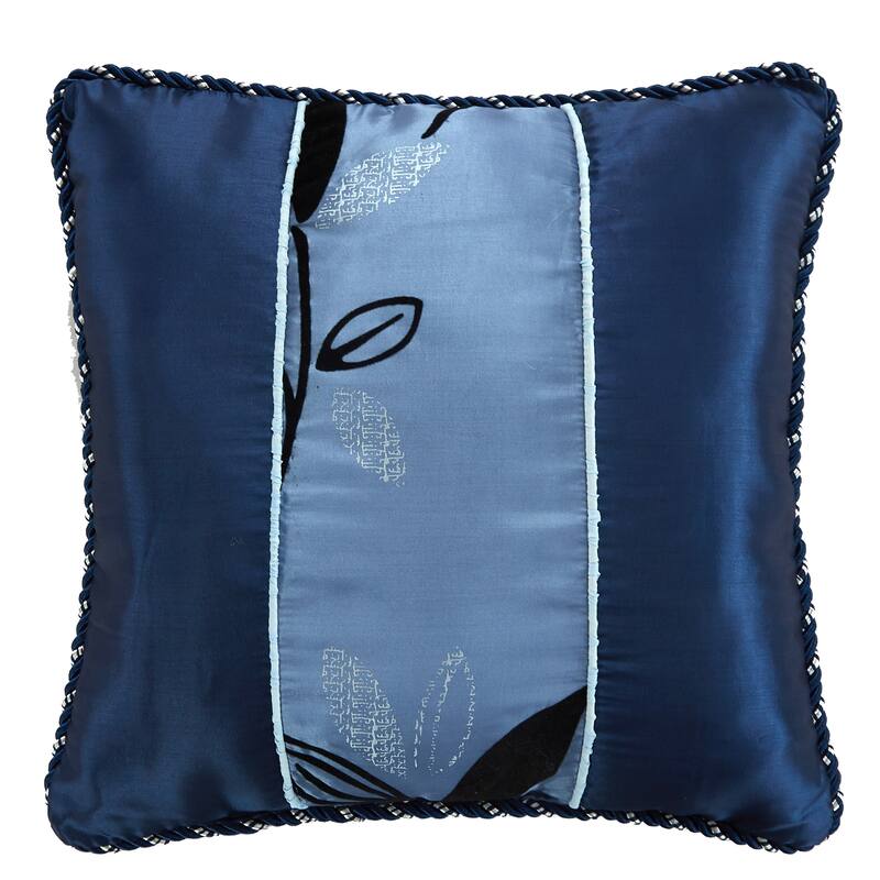 Grand Avenue Pandora Leaf Pattern Corded 6-Piece Comforter Set
