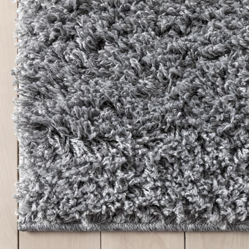 Well Woven Elle Basics Emerson Plain Shag Area Rug