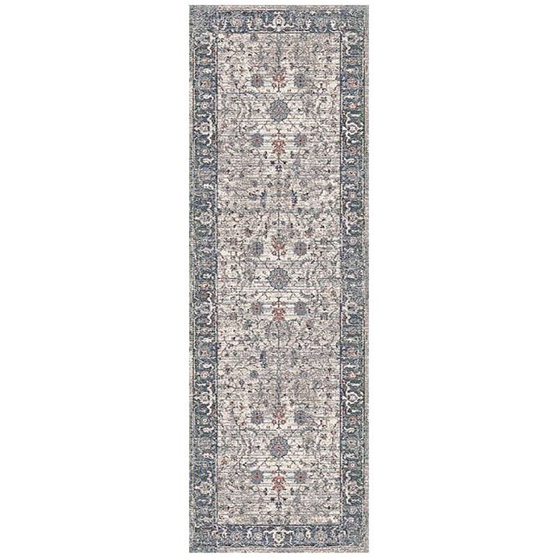 Veronica Vintage Floral Polyester Area Rug