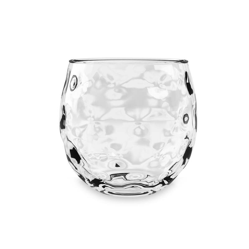 Chill Roly Stemless New MS, Clear, Set of 6 Drinkware