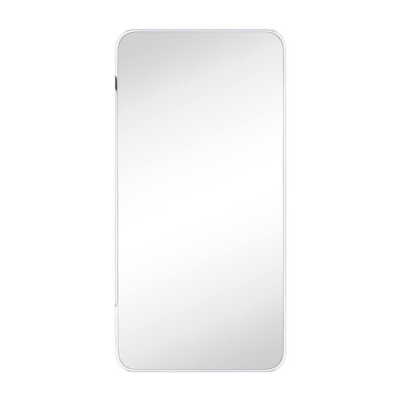 TEHOME Garnes Recessed or Surface Mount Framed Medicine Cabinet with Adjustable Shelves