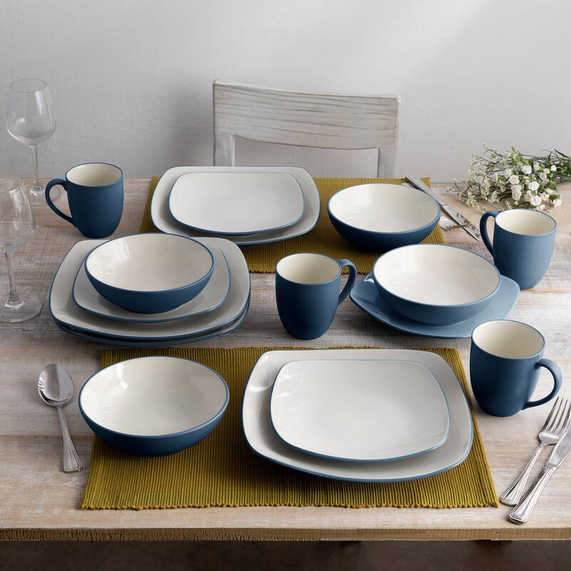 Noritake Colorwave 16-Piece Square Set, Service For 4