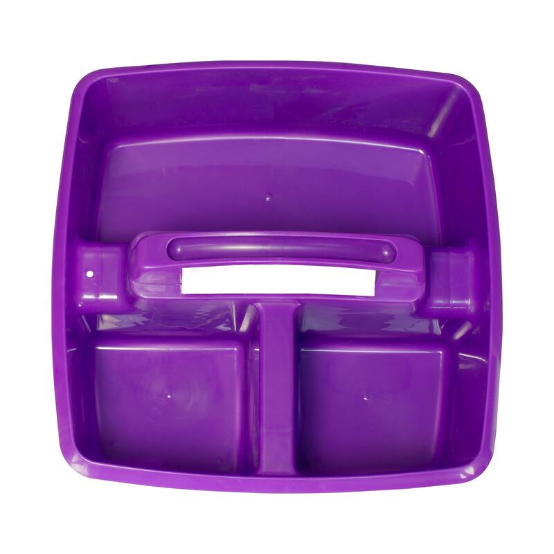 Storex Small Caddy, Purple, Pack of 6