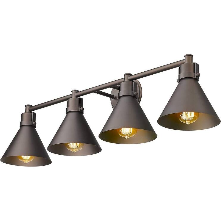 4-Light Bathroom Light Fixtures, Farmhouse Vanity Light
