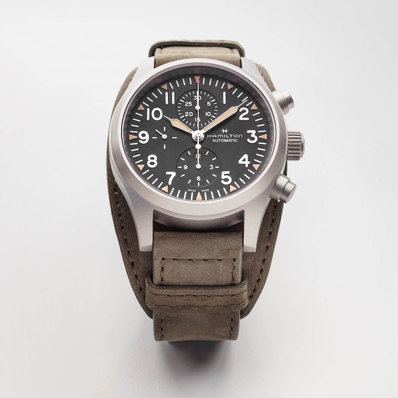 Hamilton Men's Khaki Field 44mm Automatic Watch H71706830 - Green