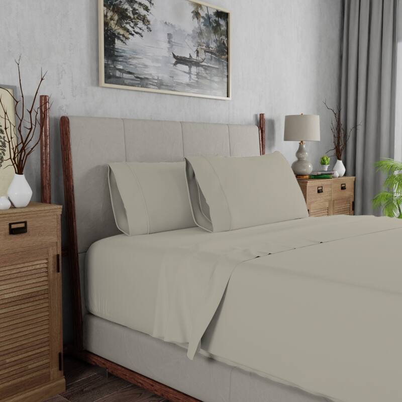 Color Sense Cotton 225TC Silky Wrinkle Resistant Sheet Set