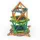 preview thumbnail 5 of 7, Geomag Mechanics Motion Construction Set, Magnetic Gears Recycled, 160 Pieces