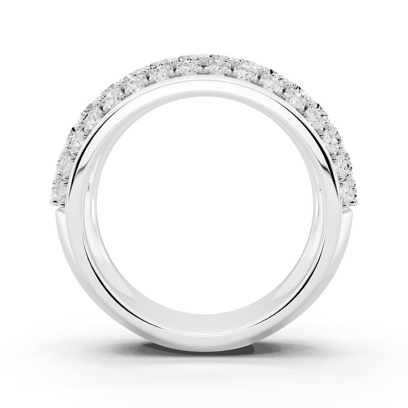 Auriya 14k Gold 2 1/2ctw Lab Grown Diamond Anniversary Ring (E-F VS)