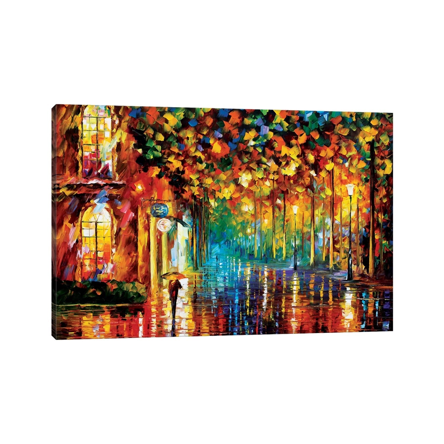 iCanvas "Late Stroll" by Leonid Afremov Canvas Print