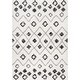 preview thumbnail 16 of 15, Brooklyn Rug Co Boho Sot and Plush Moroccan Variations Rainbow Trellis Shag Multi Rug
