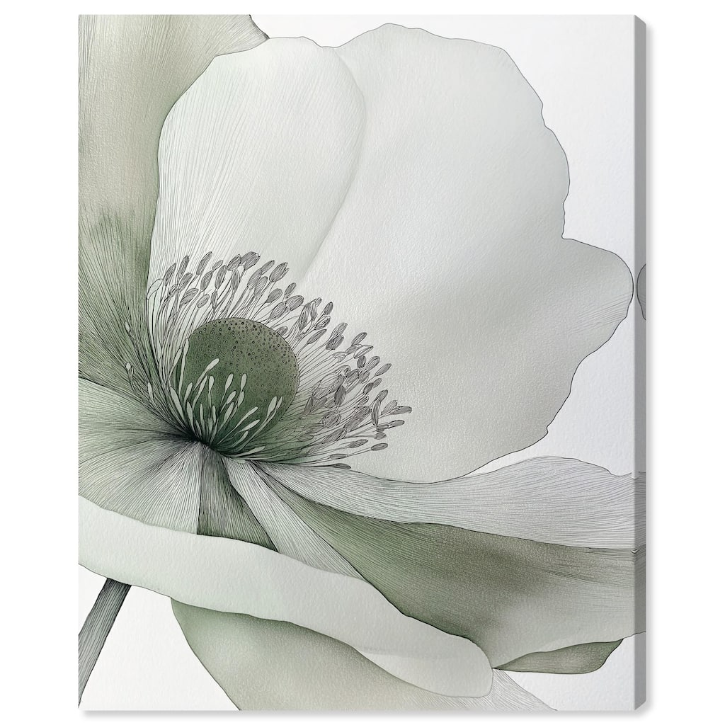 Delicate Stamen I Canvas by Art Remedy, Gallery Wrapped