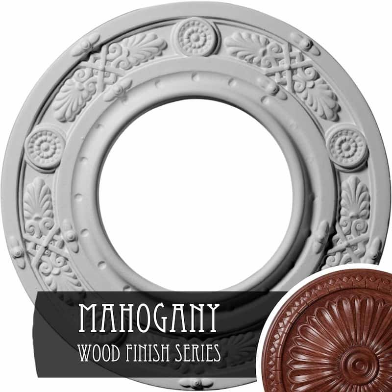 8"OD x 3 7/8"ID x 1/2"P Daniela Ceiling Medallion