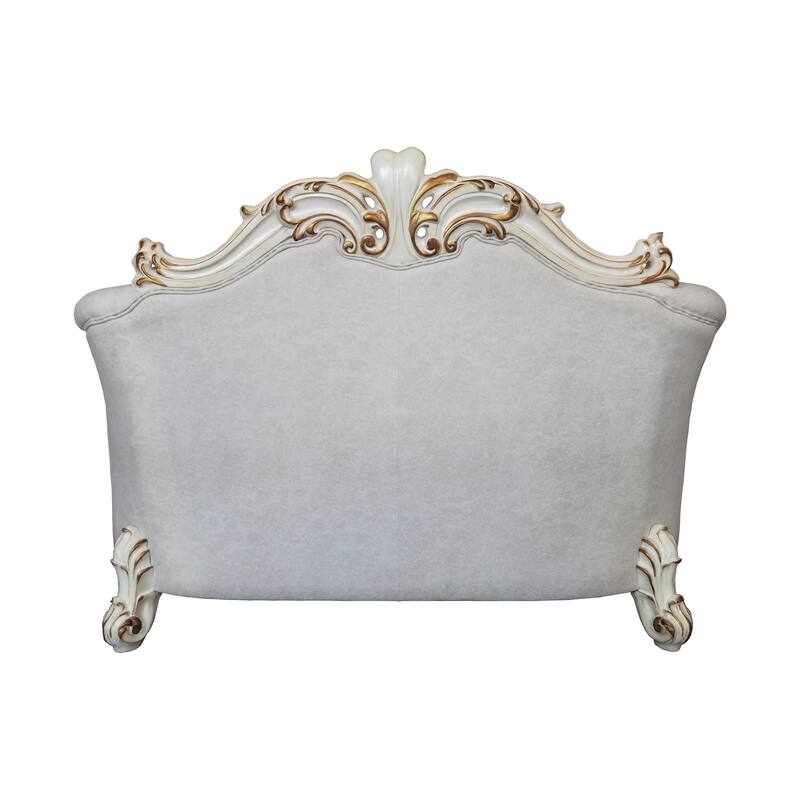 Casada Two Tone Ivory and Antique Pearl Loveseat