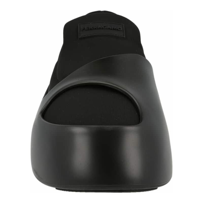 Ferragamo Lunar Paneled Slip-On Sneakers