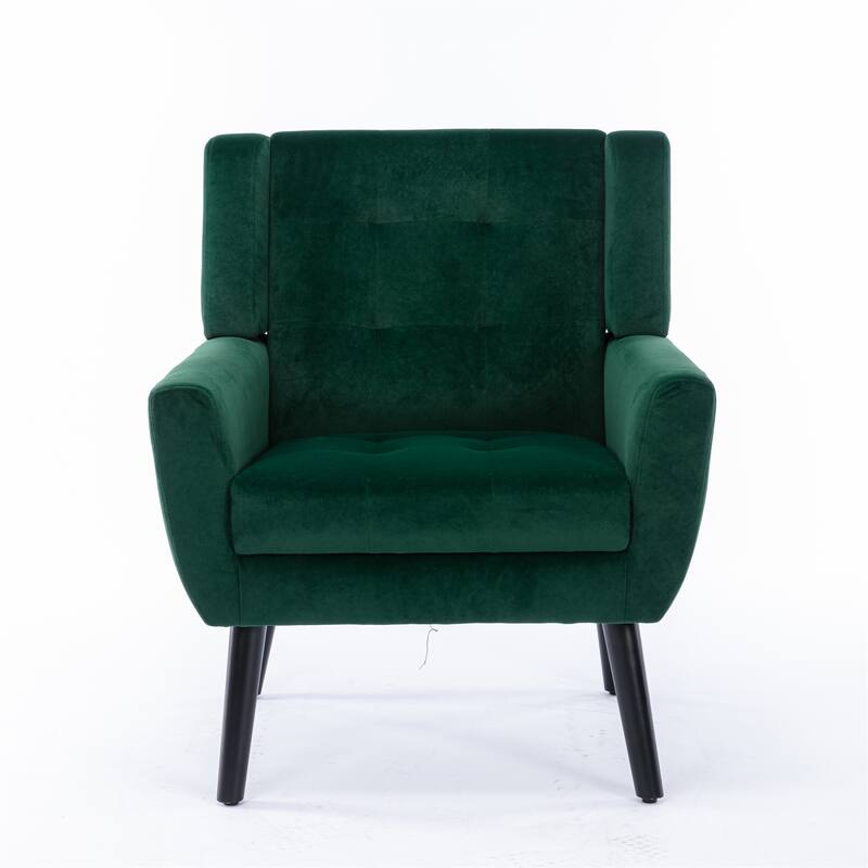 Soft Velvet Ergonomics Accent Chair