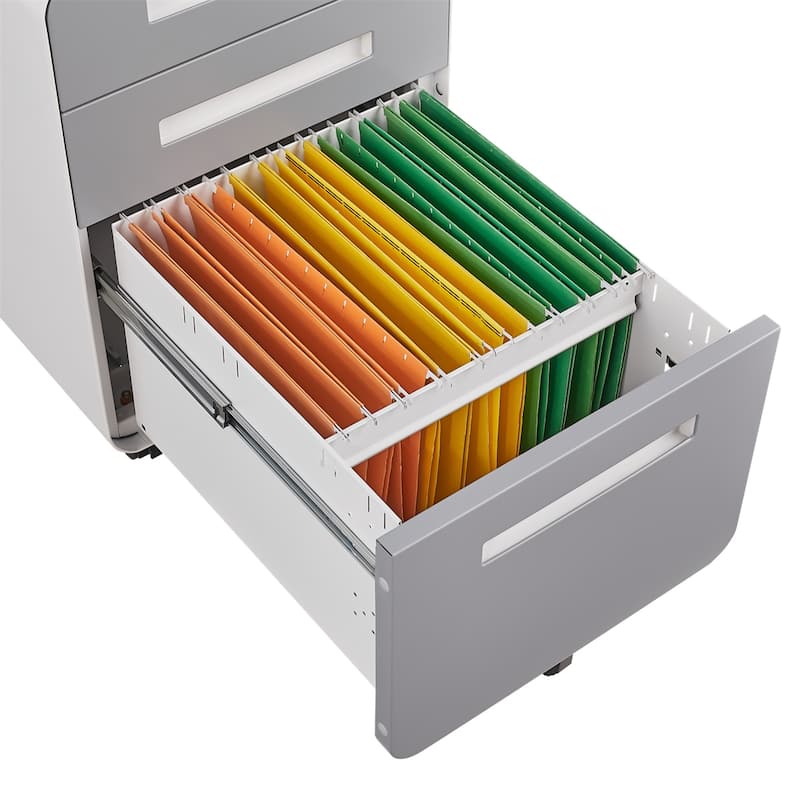Mobile File Cabinet Under Desk Office,Versatile Storage Cabinet