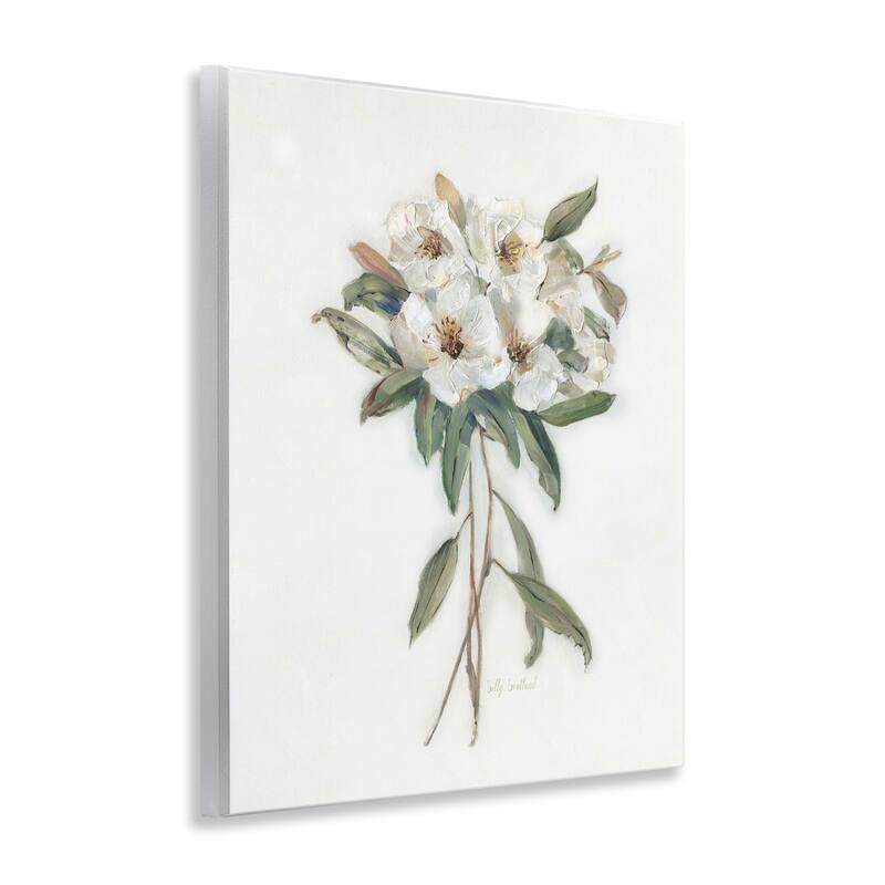 Stupell White Wildflower Bundle Wall Plaque Art Design By Sally Swatland