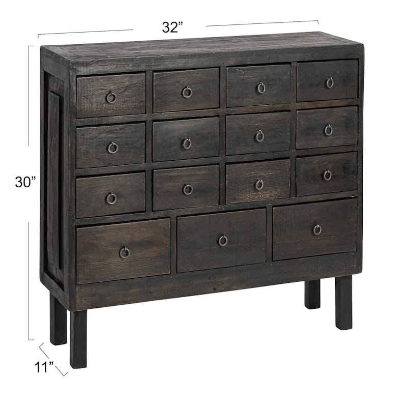 Apothecary Cabinet with 15 Drawers