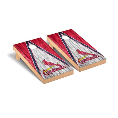 St. Louis Cardinals MLB Triangle Cornhole Board Set