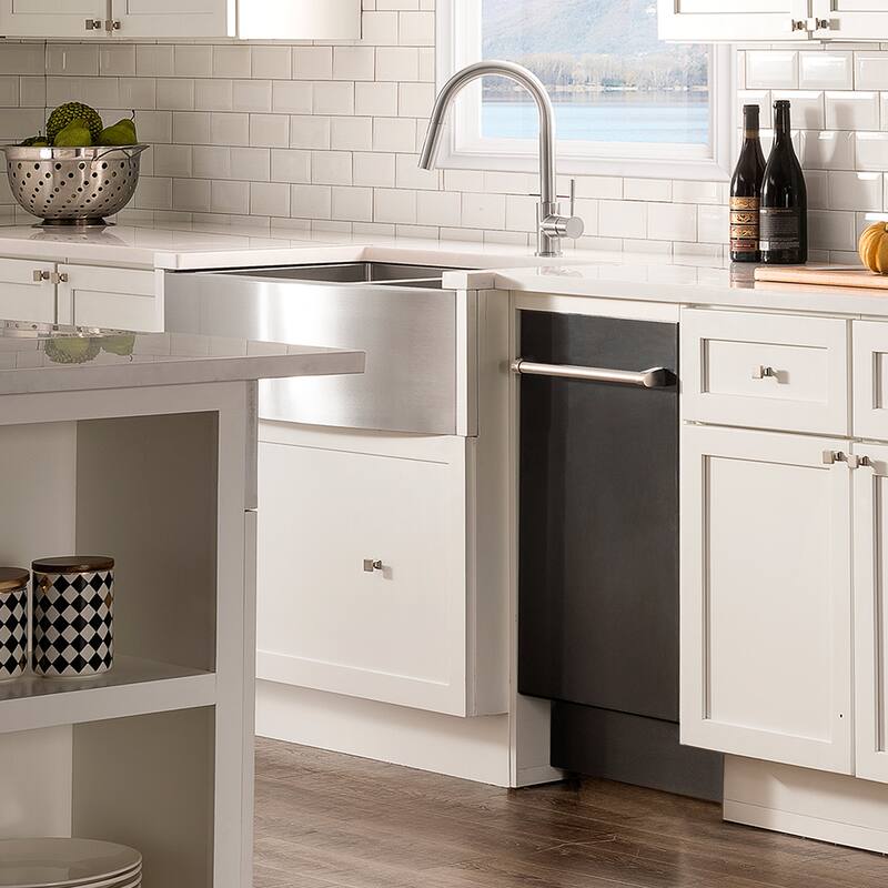 18" Compact Top Control Dishwasher with Stainless Steel Tub, 40dBa