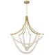 preview thumbnail 2 of 4, Minka Lavery 5648-L Pearl 50" Wide Abstract Chandelier