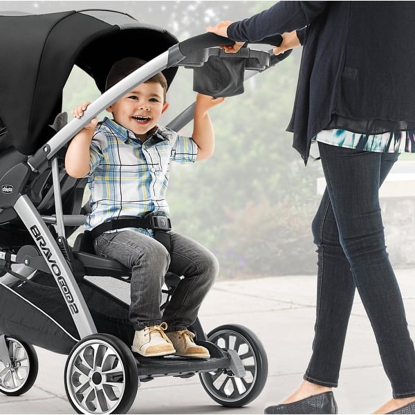 chicco side by side double stroller Chicco Cortina Together Double Stroller