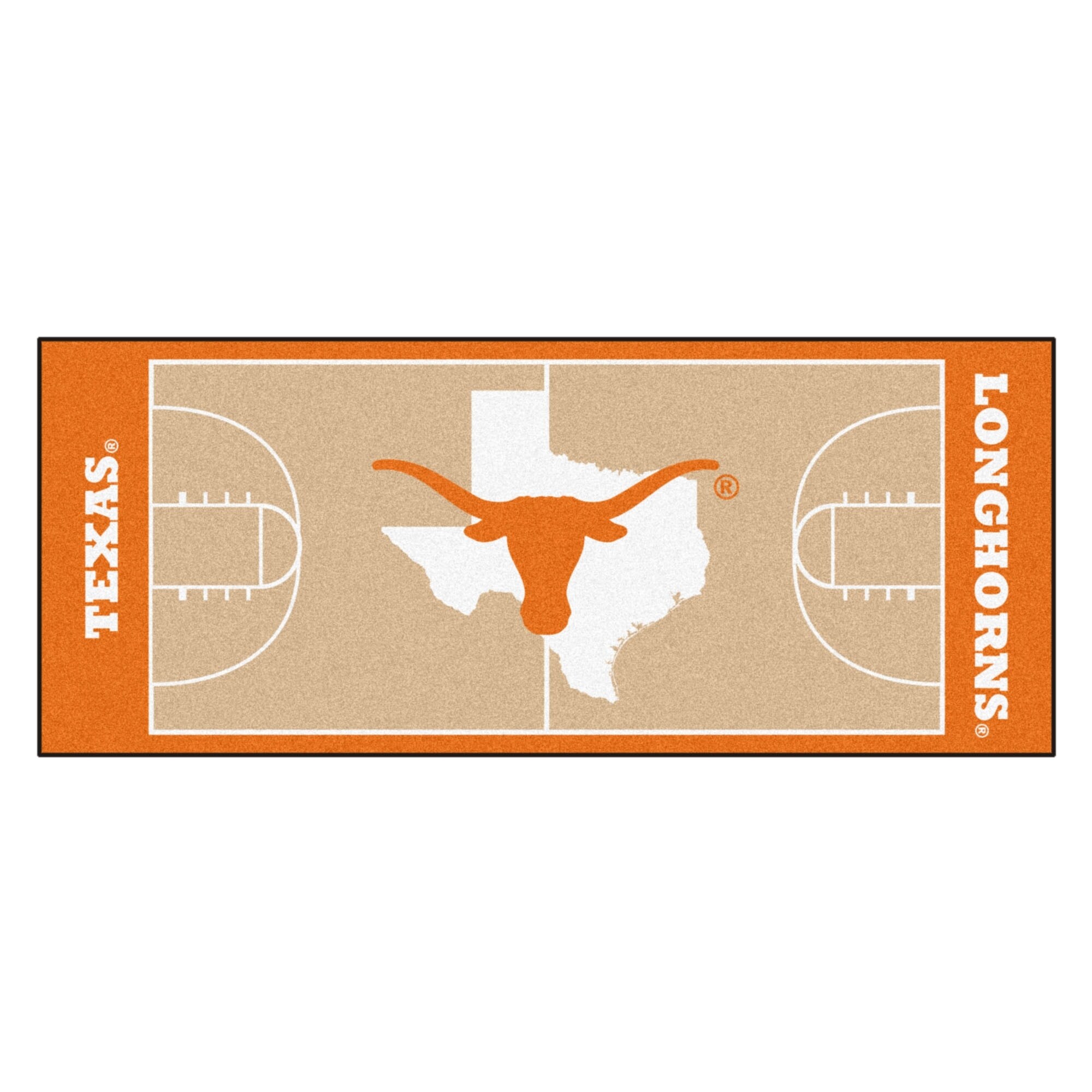 Shop University Of Texas Basketball Court Runner Free Shipping