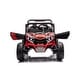 preview thumbnail 5 of 5, 2 Seater Electric Car for Kids with Trunk Storage Spacetooth Music - Red