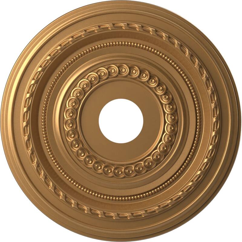 3 1/2" Inside Diameter - Cole Thermoformed PVC Ceiling Medallion
