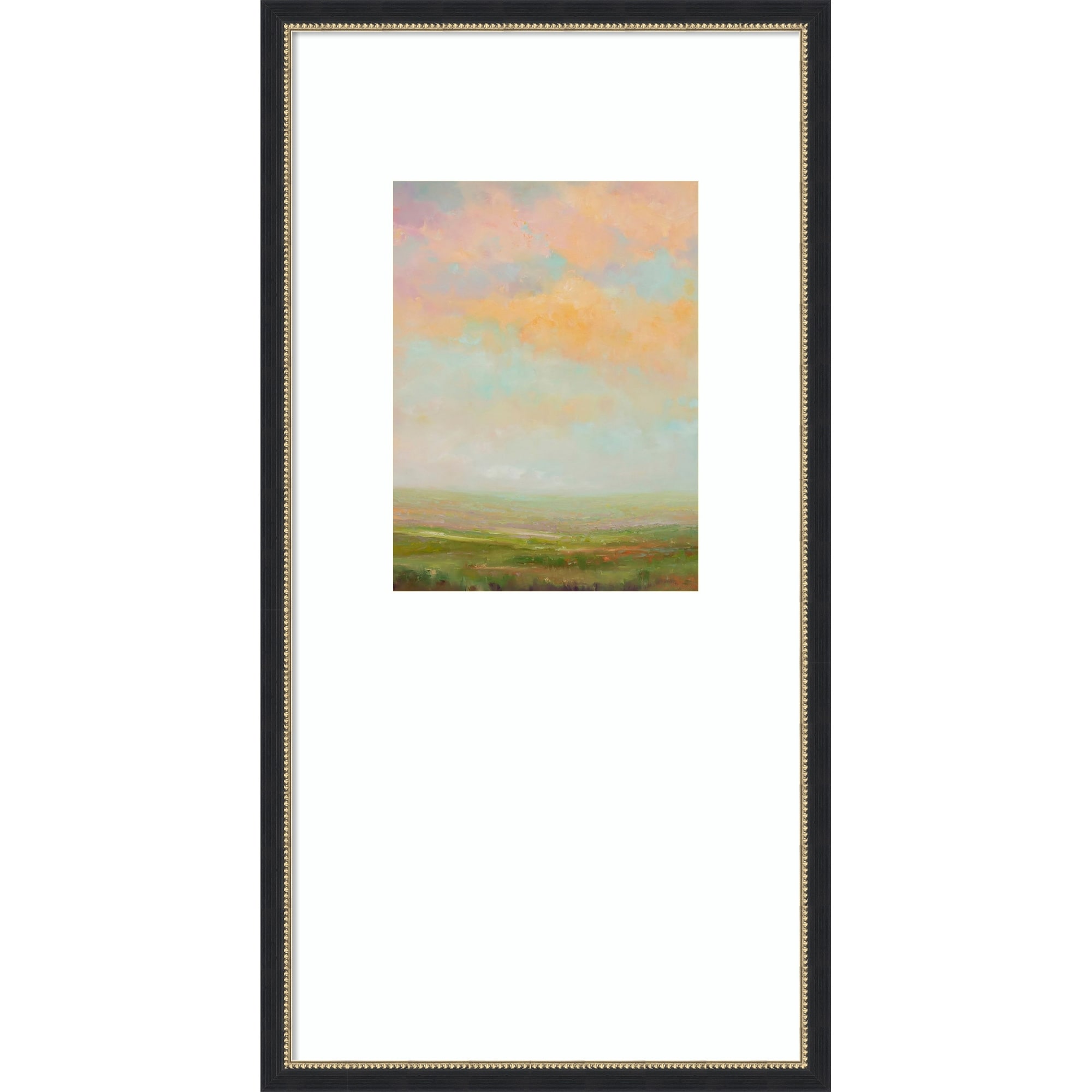 Drifting Clouds by William McCarthy Wood Framed Wall Art Print
