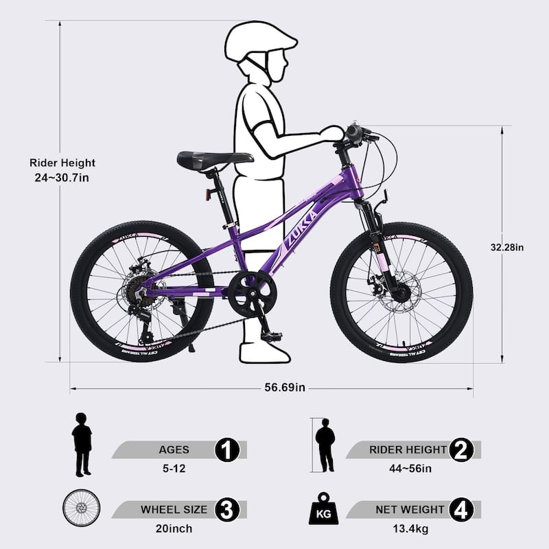 20-inch Shimano 7-Speed Mountain Bike