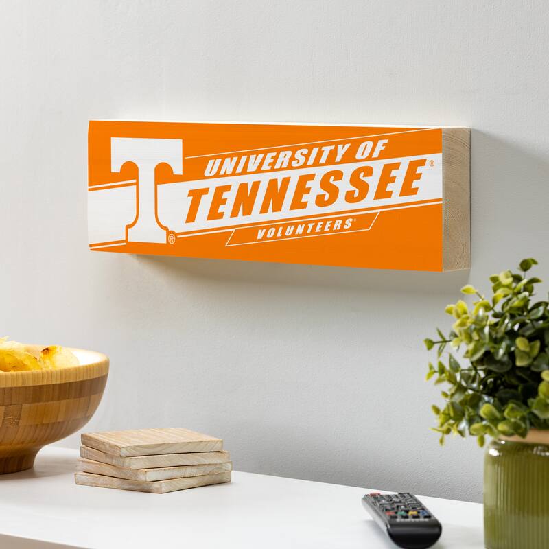 University of Tennessee Wooden Tabletop Mantel Shelf Sign