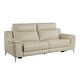 preview thumbnail 4 of 11, Canaan Power Double Reclining Sofa Beige