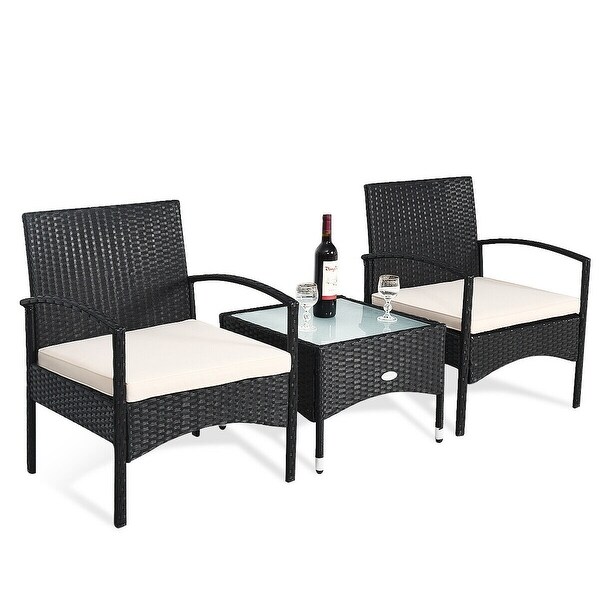 Gymax 3 deals piece patio set