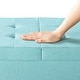 preview thumbnail 52 of 89, 30 Inch Smart Lift Top Button Tufted Fabric Storage Ottoman by Crown Comfort