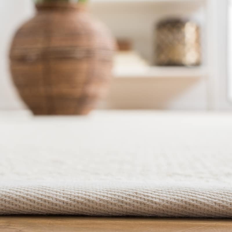 SAFAVIEH Handmade Flatweave Natural Fiber Ernesta Wool/ Jute Rug